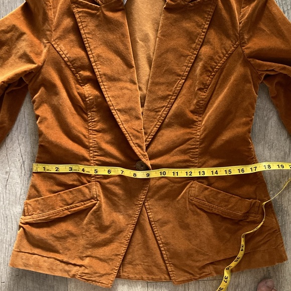 Peruvian Connection Hidalgo Velveteen Jacket Sz 8 - Picture 7 of 9